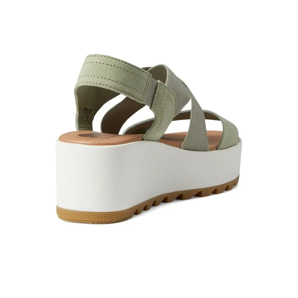 SOREL CAMERON™ FLATFORM SLINGBACK SAFARI/SEA SALT 9 B (M)